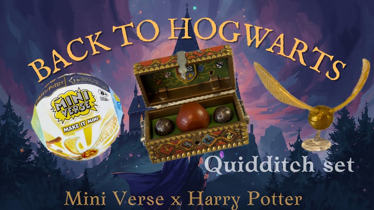 Miniverse Quidditch set is hand downs one of the cutest items in this series! Ball 5 of 12:)