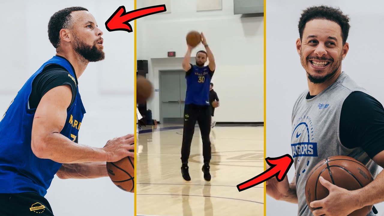 Steph Curry, Seth Curry & Golden State Warriors Practice Today Before Facing Clippers In The Play-In