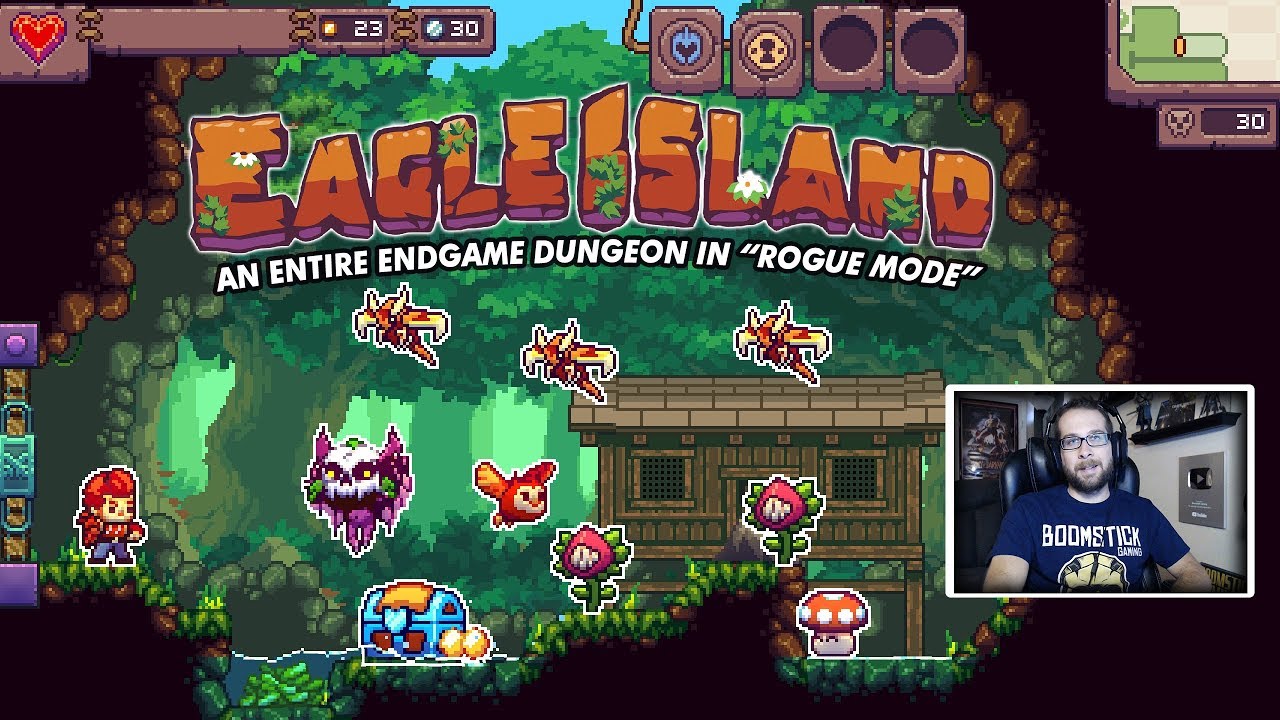 Eagle Island: An Entire ENDGAME DUNGEON in Rogue Mode | Full Gameplay + Explaining Mechanics