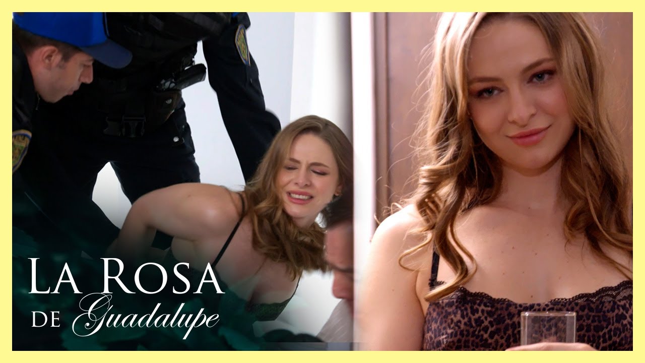 La policía atrapa a Violeta y descubren que era una viuda negra | La Rosa de Guadalupe 4/4 | Flor...