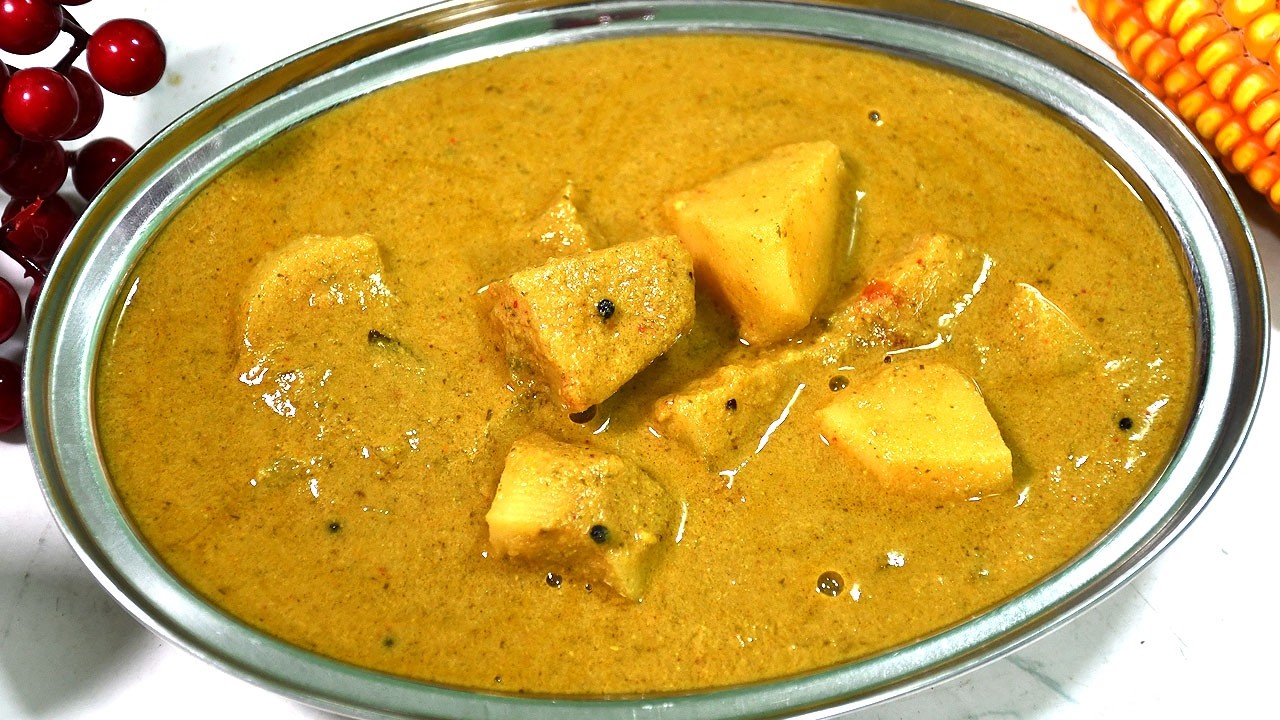 2 உருளைக்கிழங்கு போதும் ருசியான சப்பாத்தி, பூரி, இட்லி, பரோட்டா சைடு டிஷ் ரெடி-10 Min Potato Curry