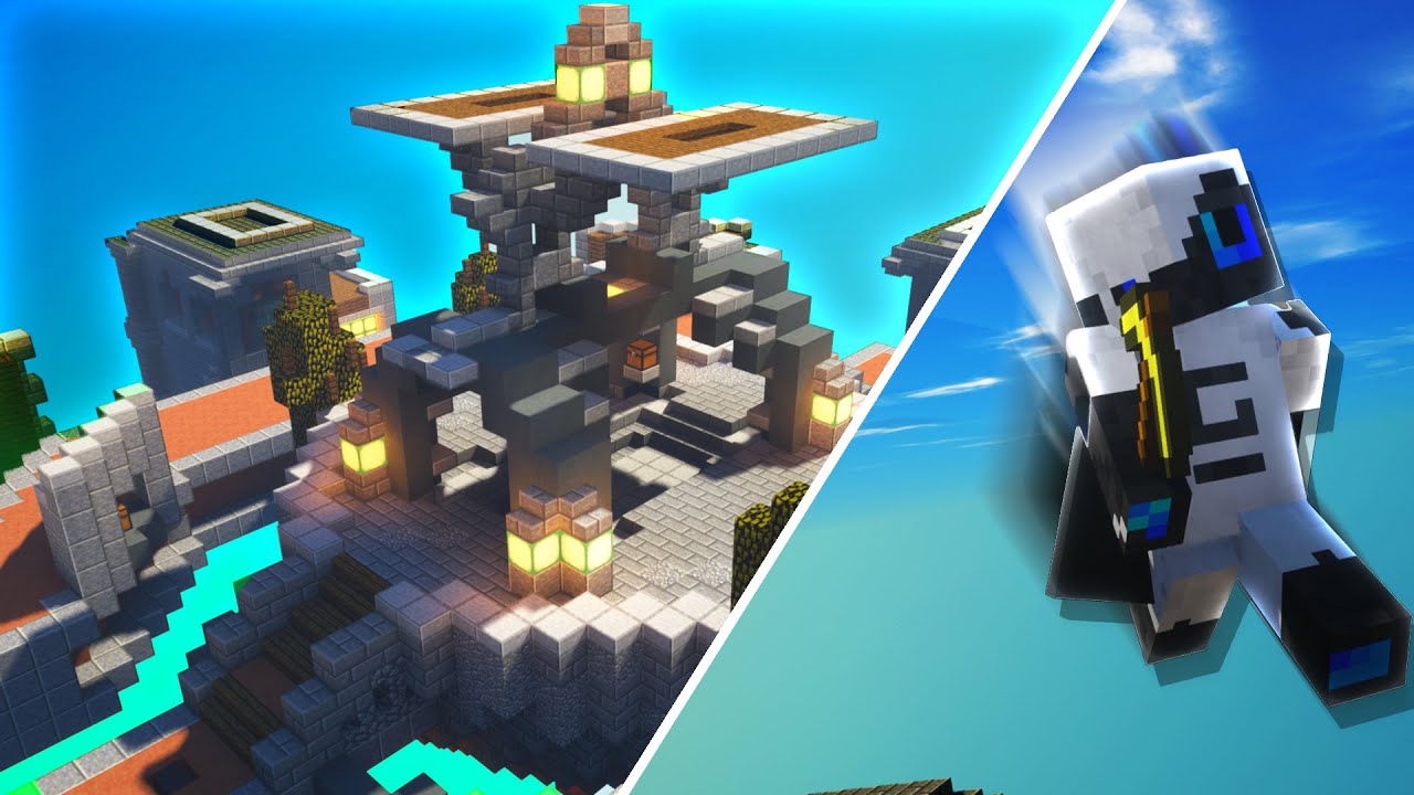 I BUILT Hypixel a Ranked Skywars map..