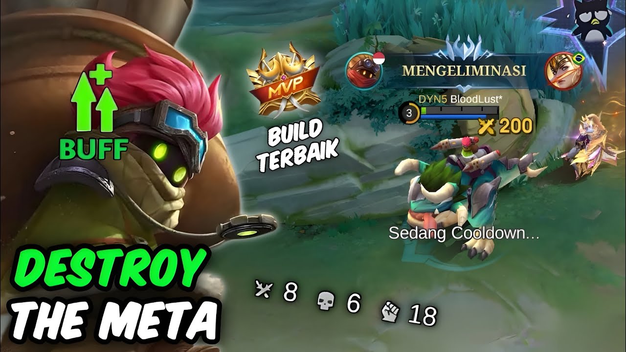 Buff Barats Bikin Dia Jadi Cover Team & Initiator War!