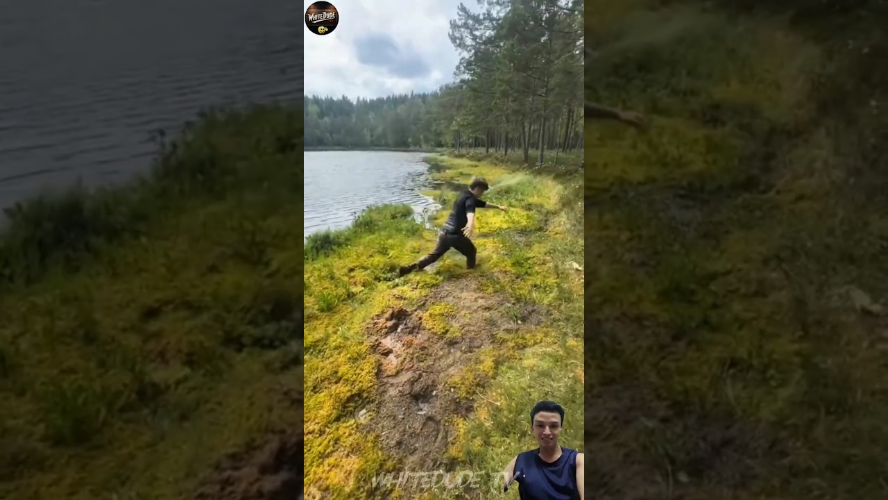 Hilarious Swamp Fails &mdash; Uncle Dives In & Gets Stuck! 😂 | Funny Mud Moments 2025