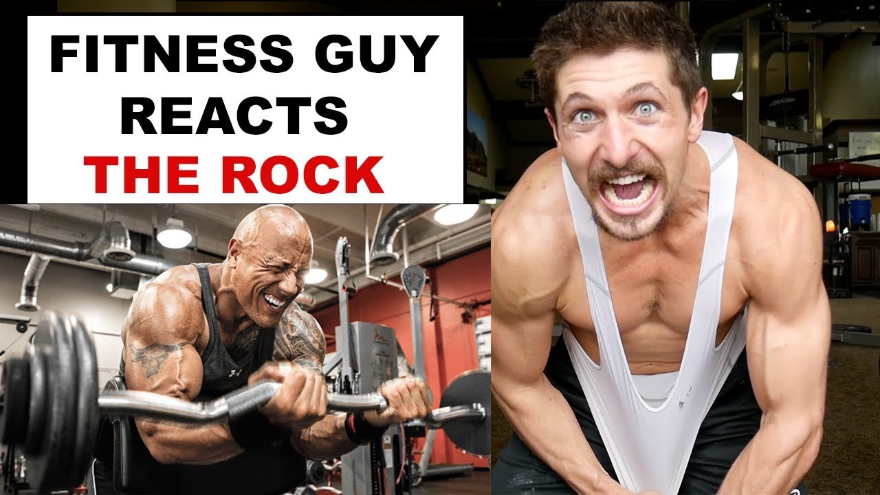 Fitness Guy Reacts To The ROCK'S (Dwayne Johnson) Workout.