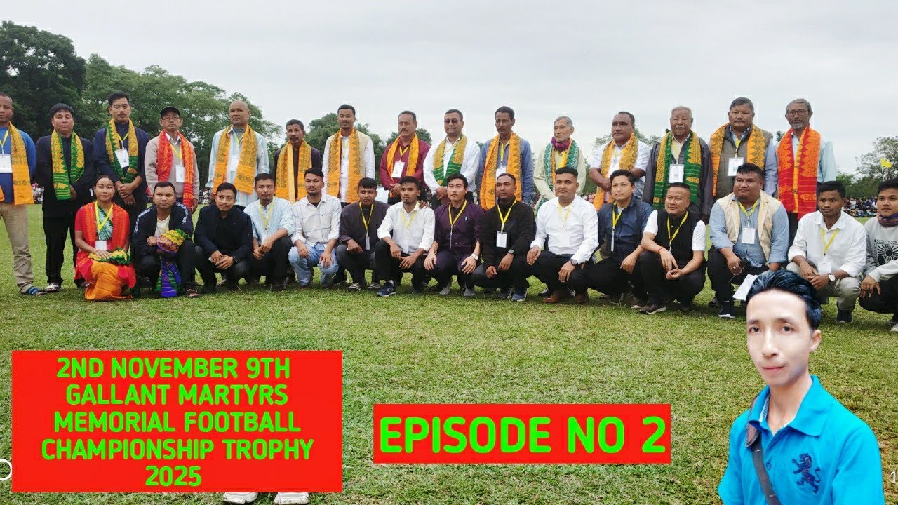 2ND NOV 2025 9TH BODOLAND GALLANT MARTYRS MEMORIAL FOOTBALL CHAMPIONSHIP TROPHY 2025  AT BHAKATPARA