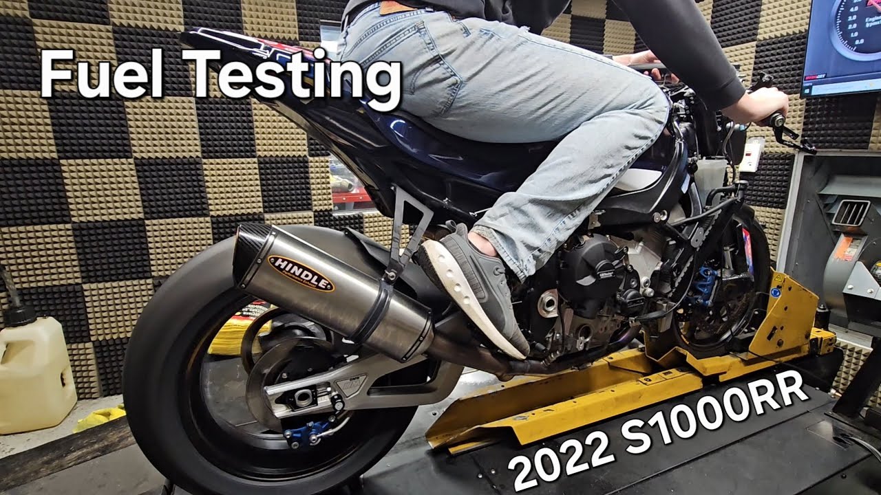 S1000RR RACE FUEL testing! Pump gas vs T4+ vs 2WL vs MR12