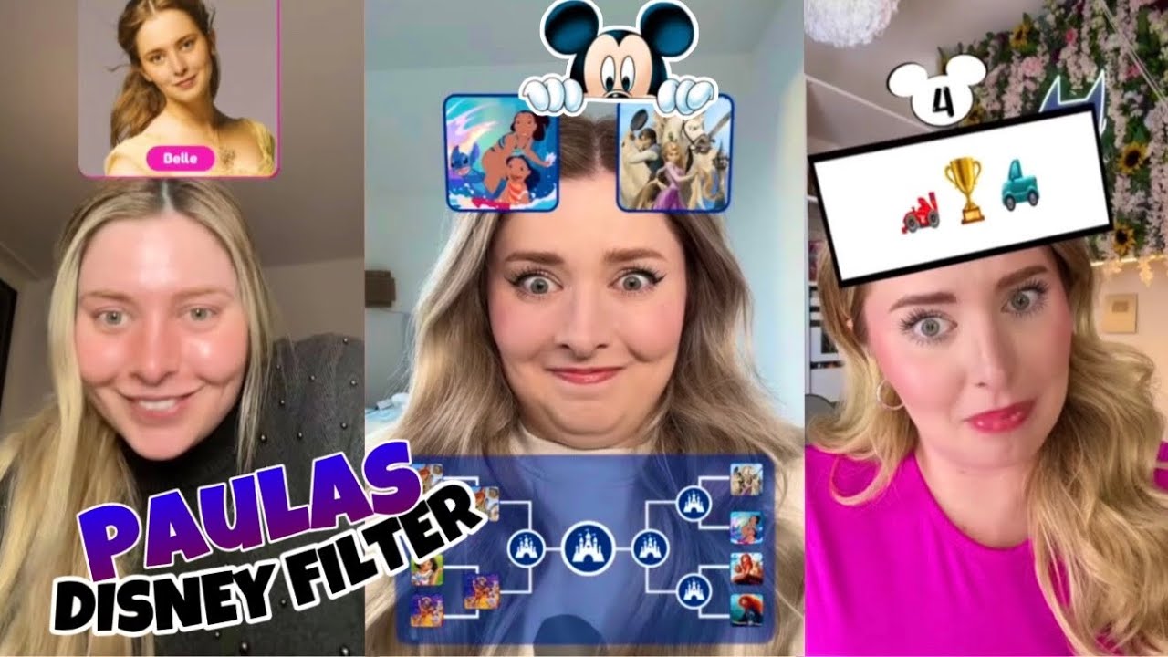 Paulas DISNEY FILTER Mix 3 😱😍 Mein Disney CRUSH?! 🤫🧑‍❤️‍💋‍🧑