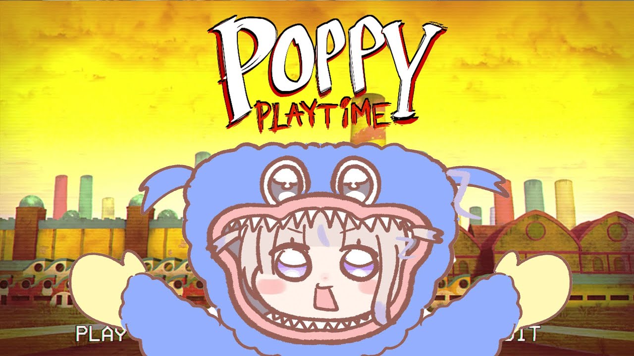【Poppy Playtime】ぼくは青い唇赤めマン！！【轟はじめ/ReGLOSS】＃hololiveDEV_IS