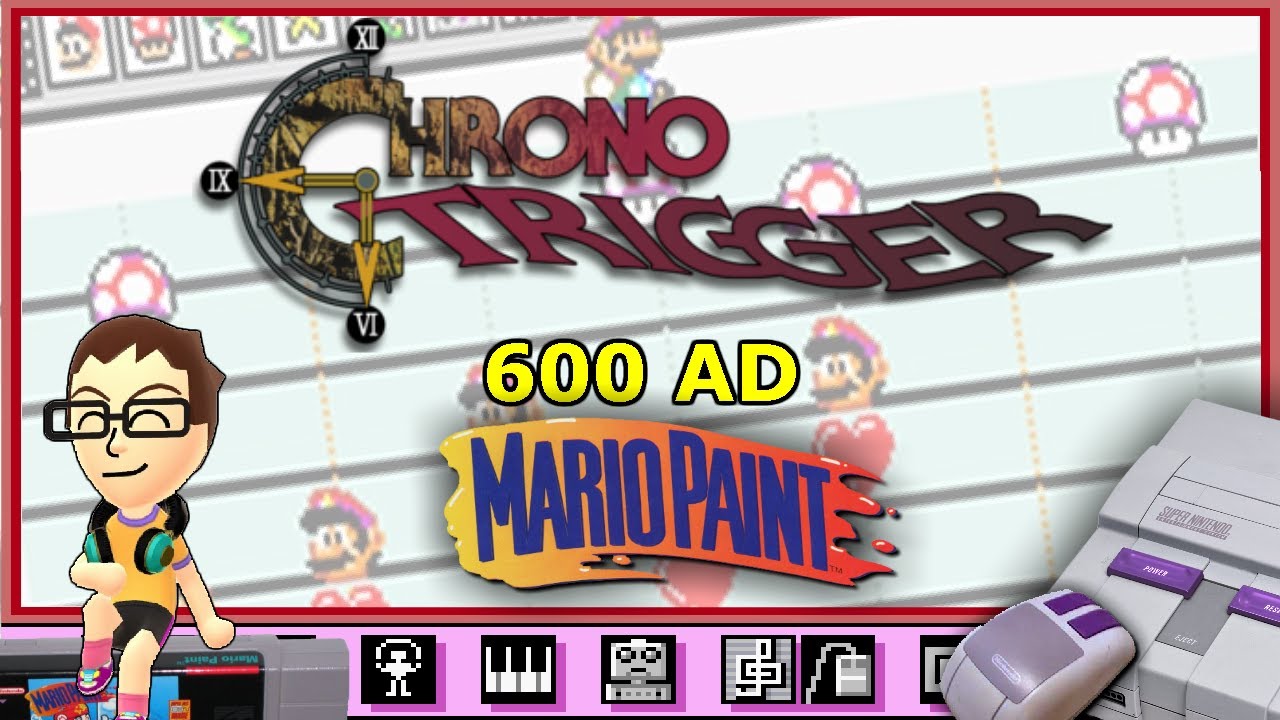 600 AD from Chrono Trigger on Mario Paint