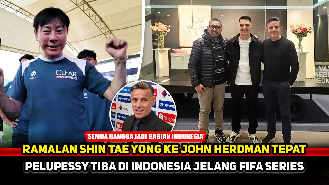 INFO STY TEPAT!! John Herdman dapat restu jelang FIFA Series~Gebrakan Joey Pelupessy bikin bangga