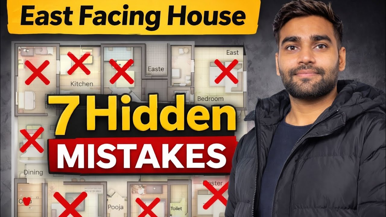 East Facing Ghar? Ye 7 Galtiyan Planning Barbad Kar Deti Hain #vastutips #viralvideo #architecture 