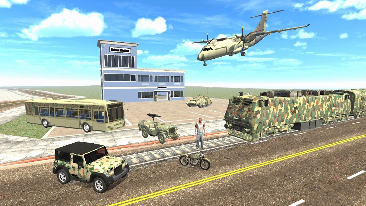 Franklin Found New Army Cars in Indian Bike Driving 3D