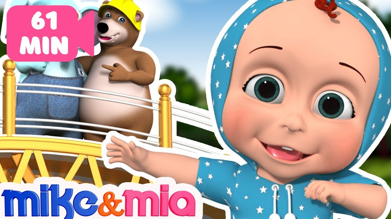 London Bridge is Falling Down | Nursery Rhymes Collection and Kids Songs by Mike and Mia