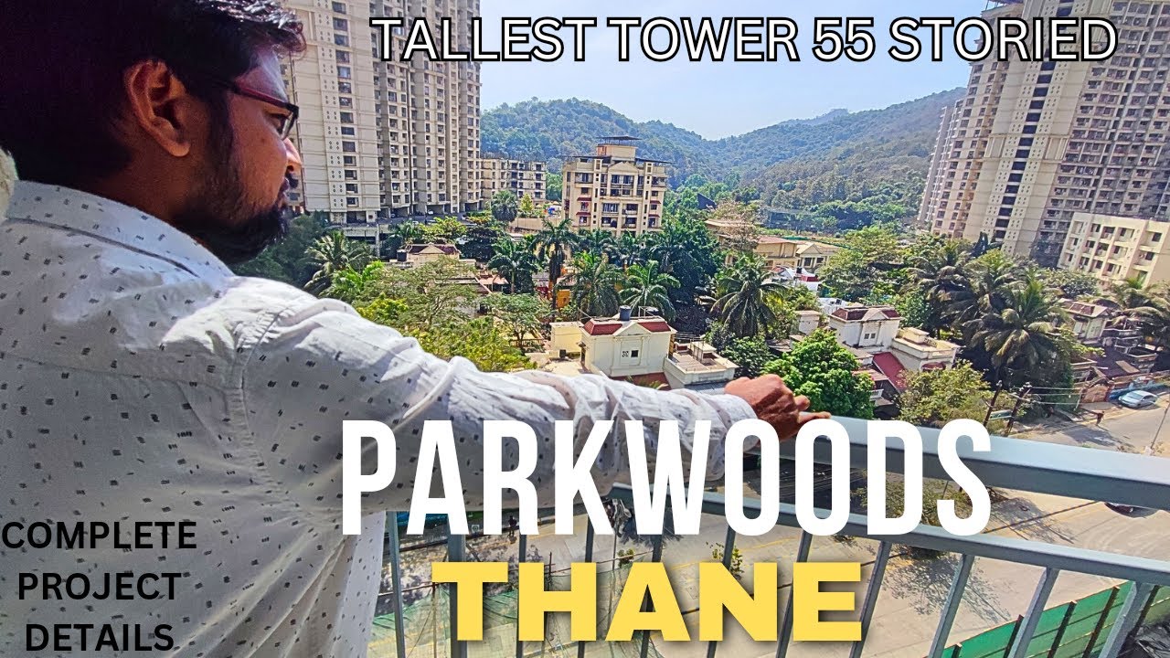 tallest tower in thane : dynamix parkwoods 2 bhk flats with balconies