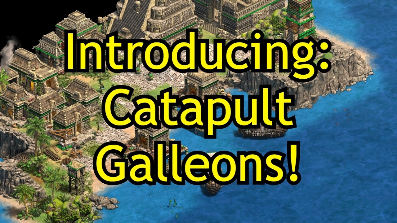 Introducing: Catapult Galleons! | AoE2: DE The Last Chieftains