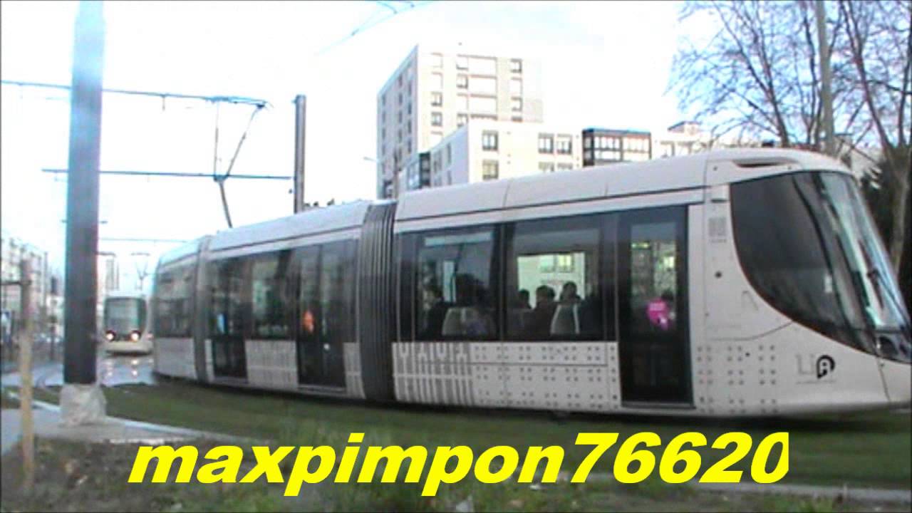Tram B Caucriauville Pré Fleury - Schuman / Les Lignes de l'Agglo LIA ( LE HAVRE 76 )