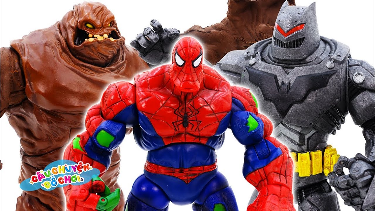 ĐỒ CHƠI SIÊU NHÂN NGƯỜI NHỆN Đại Chiến NGƯỜI KHỔNG LỒ | SPIDER MAN Vs ACTION FIGURE