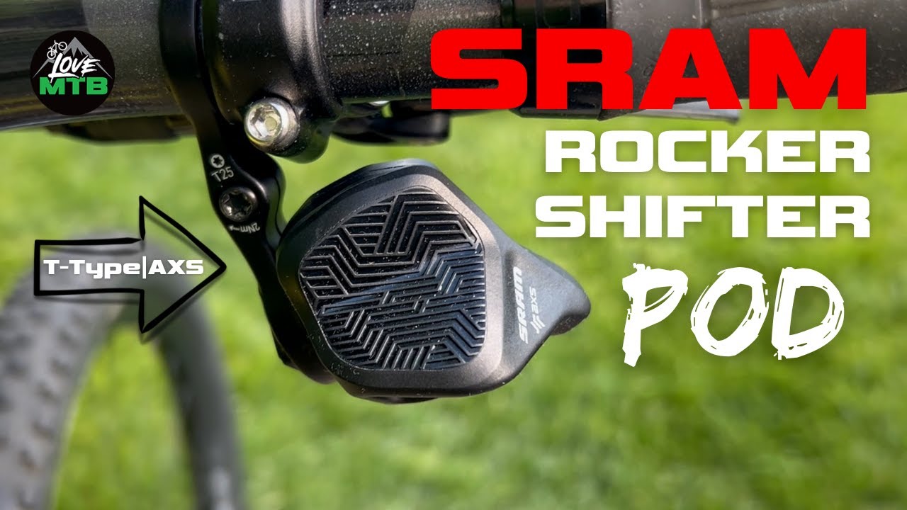 Rocker Shifter POD - SRAM AXS, T-Type - Upgrade, Options, Controller - MTB Eagle Transmission