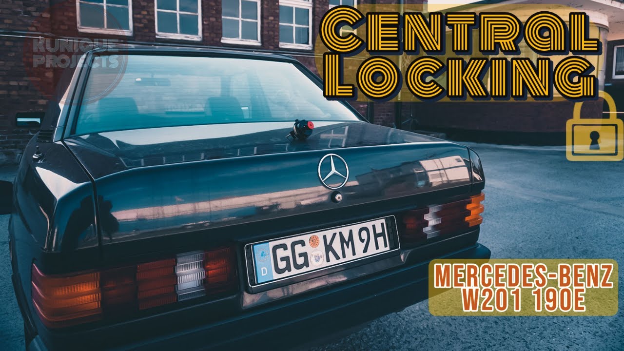 Mercedes Benz 190E W201 | Центральный замок | Центральный замок