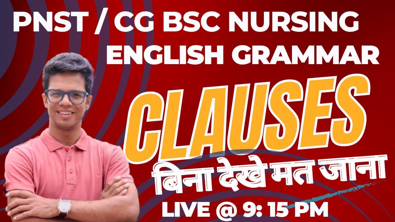 Clause, Noun, Pronoun I Pnst English I By shyam Sir