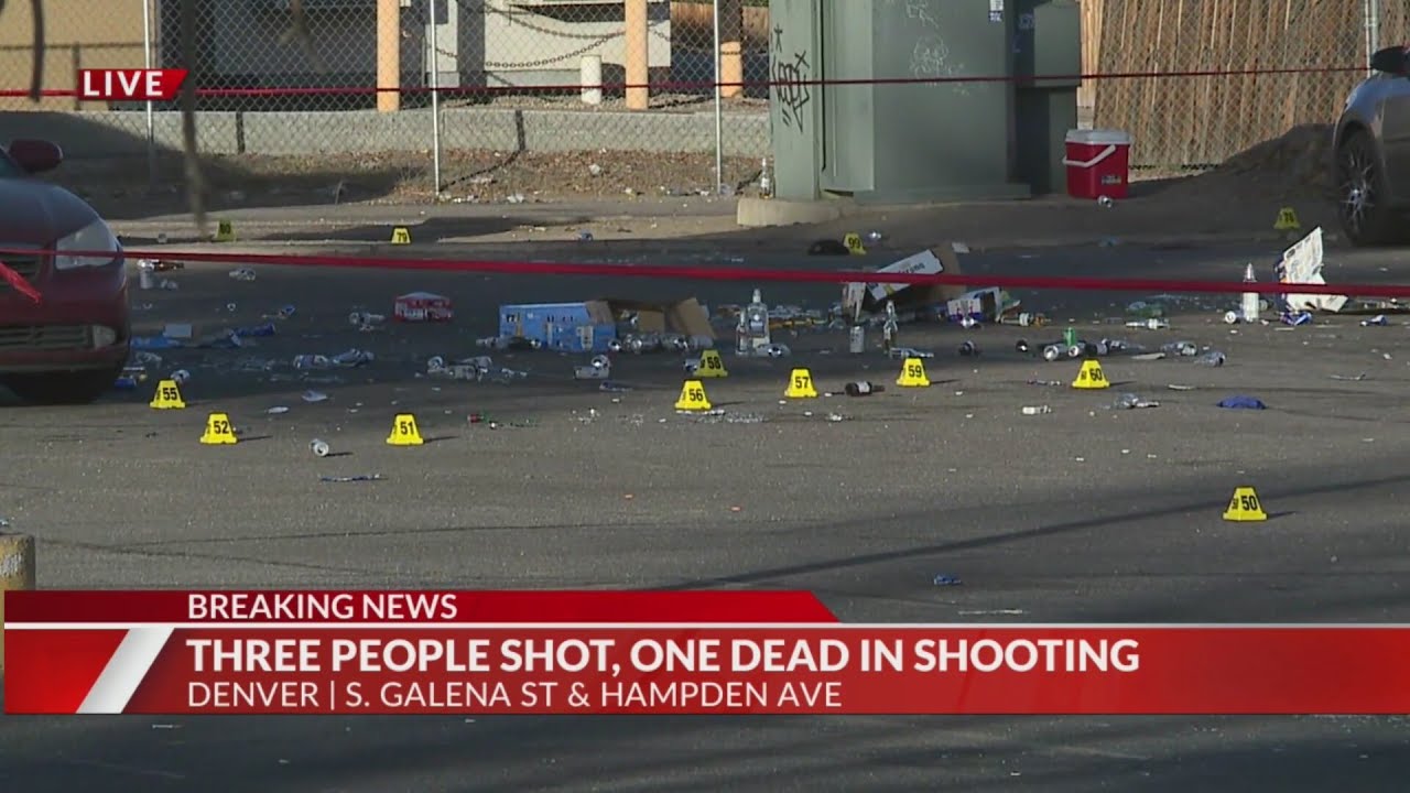 1 killed, 3 injured in Saturday night Denver shooting: Police
