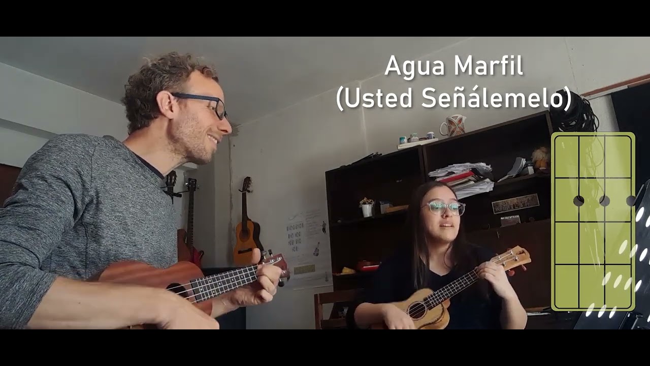 Agua Marfil | Usted Señálemelo | con acordes para ukelele