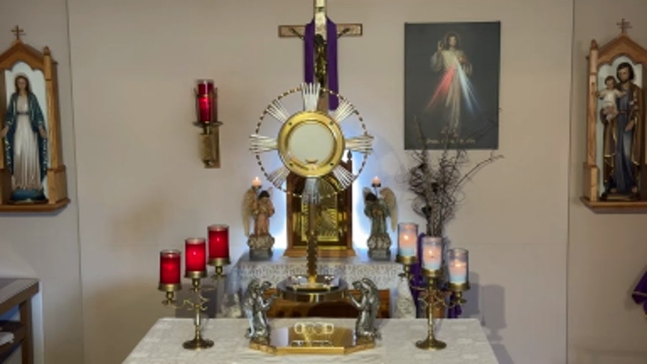 LIVE Eucharistic Adoration - Sisters of Divine Mercy