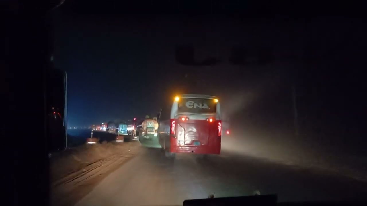নাবিল পরিবহন। রাতের বাসে কুড়িগ্রাম থেকে ঢাকা আসার অভিজ্ঞতা । Night Coach Journey I Nabil Paribahan
