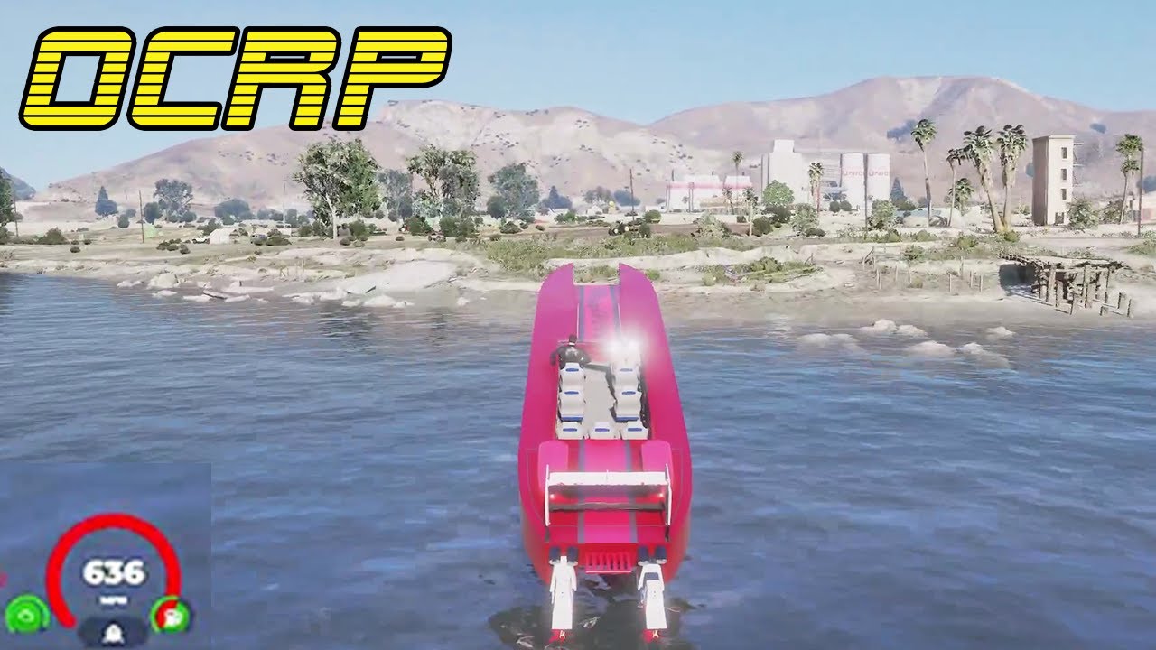 This Boat Almost Breaks The Sound Barrier in GTA RP | OCRP