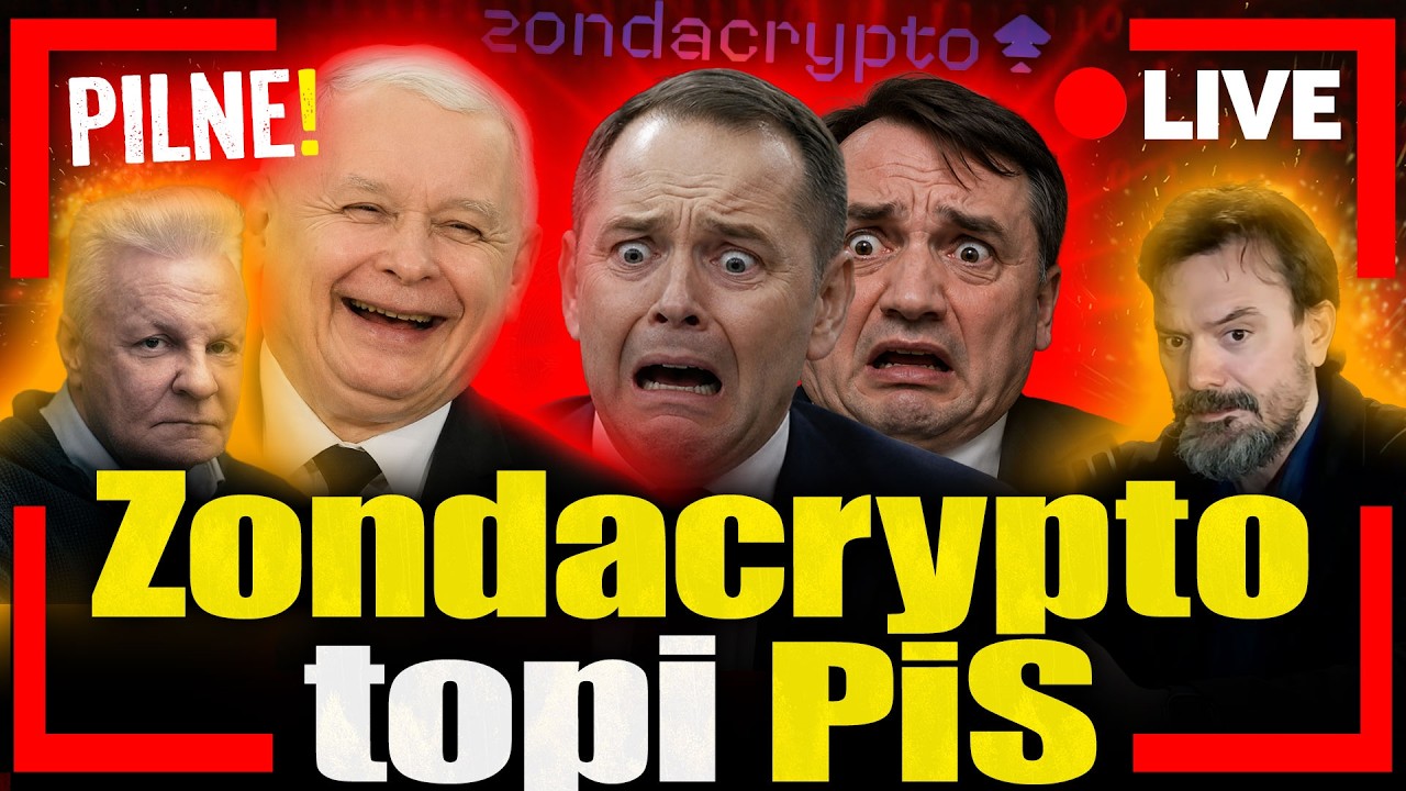 Zondacrypto topi PiS. Ziobro i Nawrocki panikują. Kaczyński zaciera ręce. Jan Piński, T. Szwejgiert