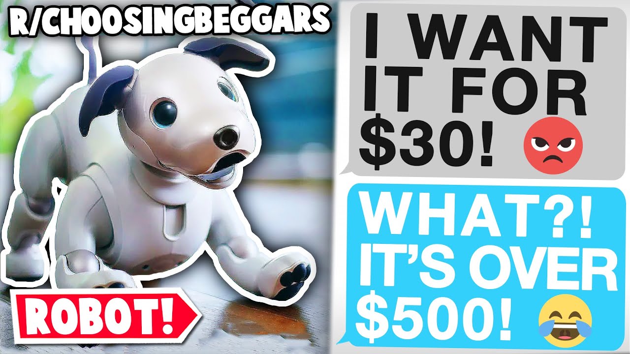 r/choosingbeggars | Guy Wants $500 Robot for $30...