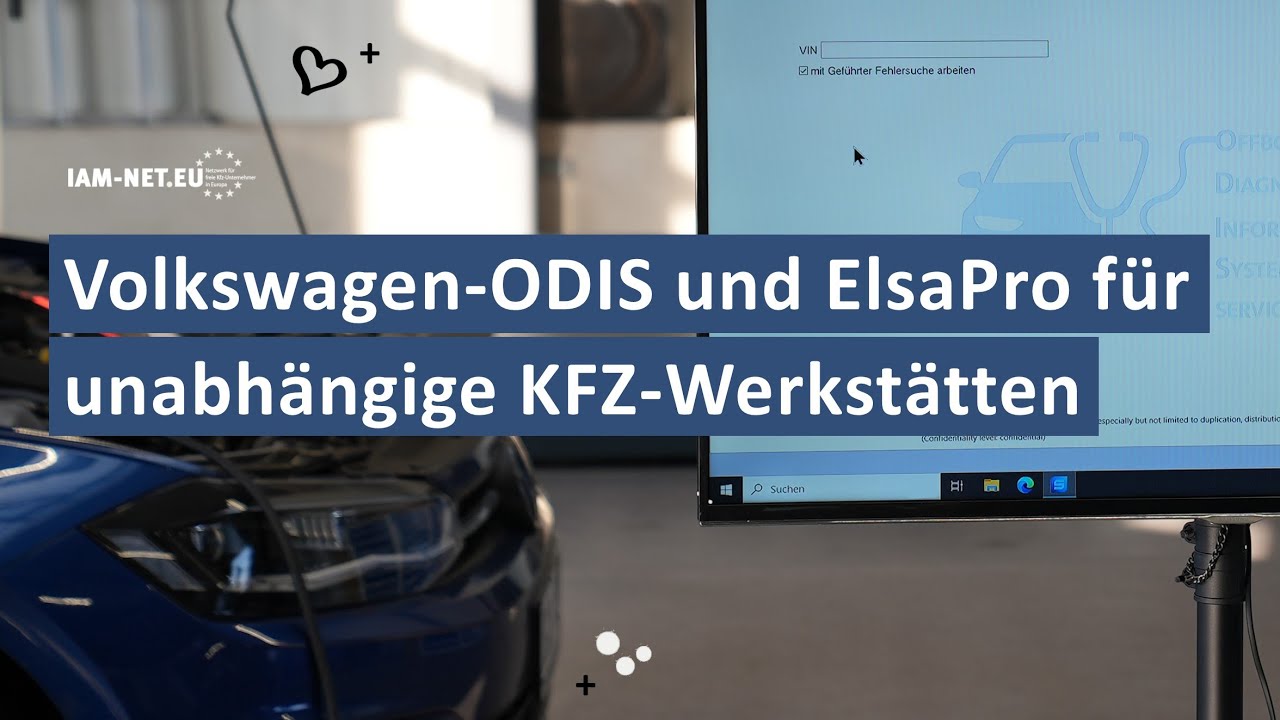 Volkswagen-ODIS und ElsaPro für unabhängige KFZ-Werkstätten -  VW, Audi, SEAT, CUPRA und Skoda