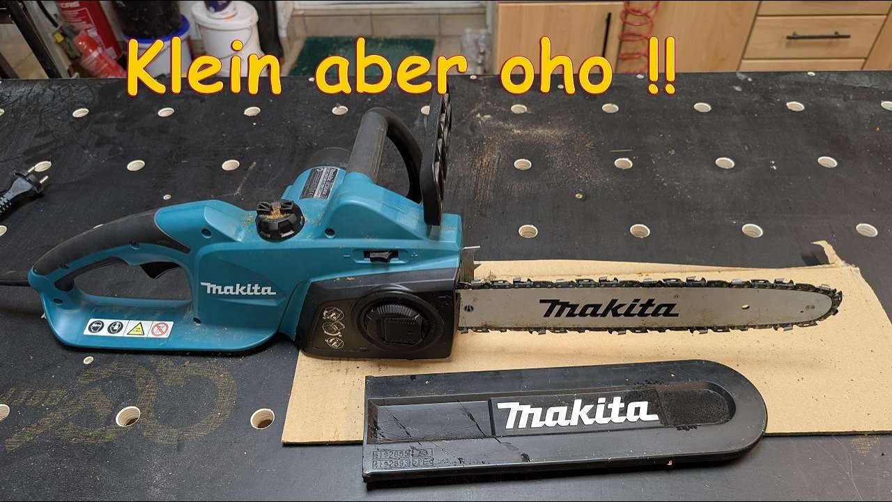 Makita Kettensäge kabelgebunden – Langzeitfazit & Kette wechseln