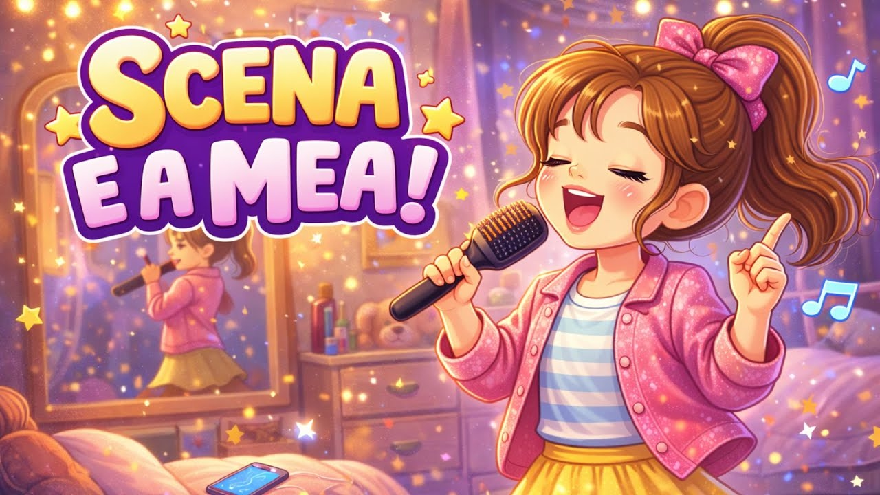 Scena e a mea! 🎤✨ | Cântec pentru copii despre curaj și visuri