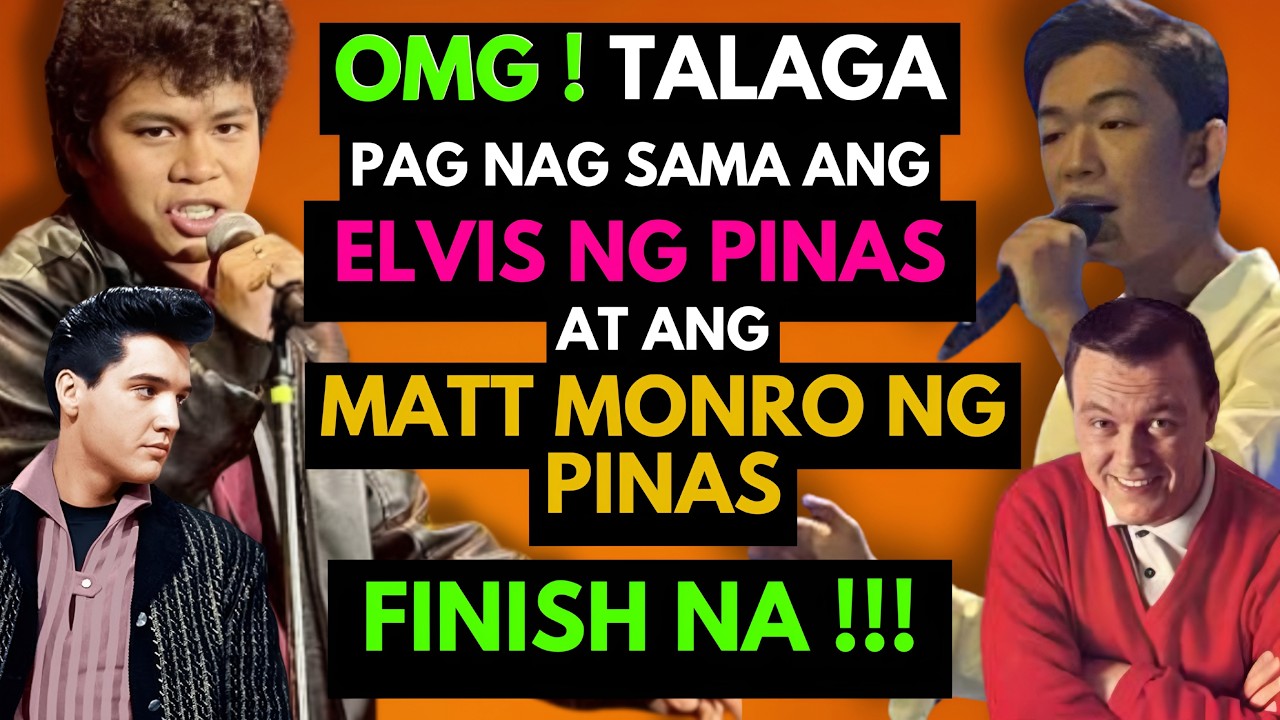 PINOY GINULAT ANG BUONG MUNDO PINOY ELVIS AND MATT MONRO #jeromeevardome #rouellecariño #kantakwento