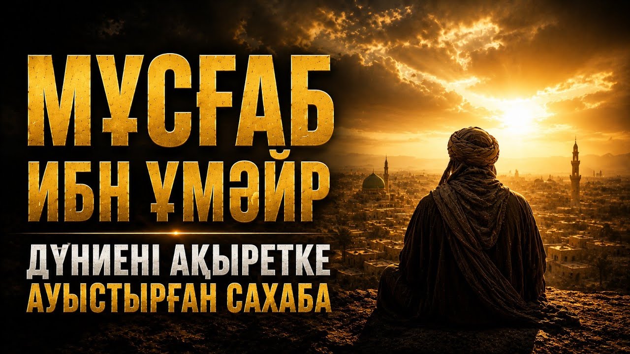 Мусғаб ибн Ұмәйр - Дүниені ақыретке ауыстырған сахаба | Арын Қажы Мешіті | Ұстаз Ерлан Ақатаев ᴴᴰ