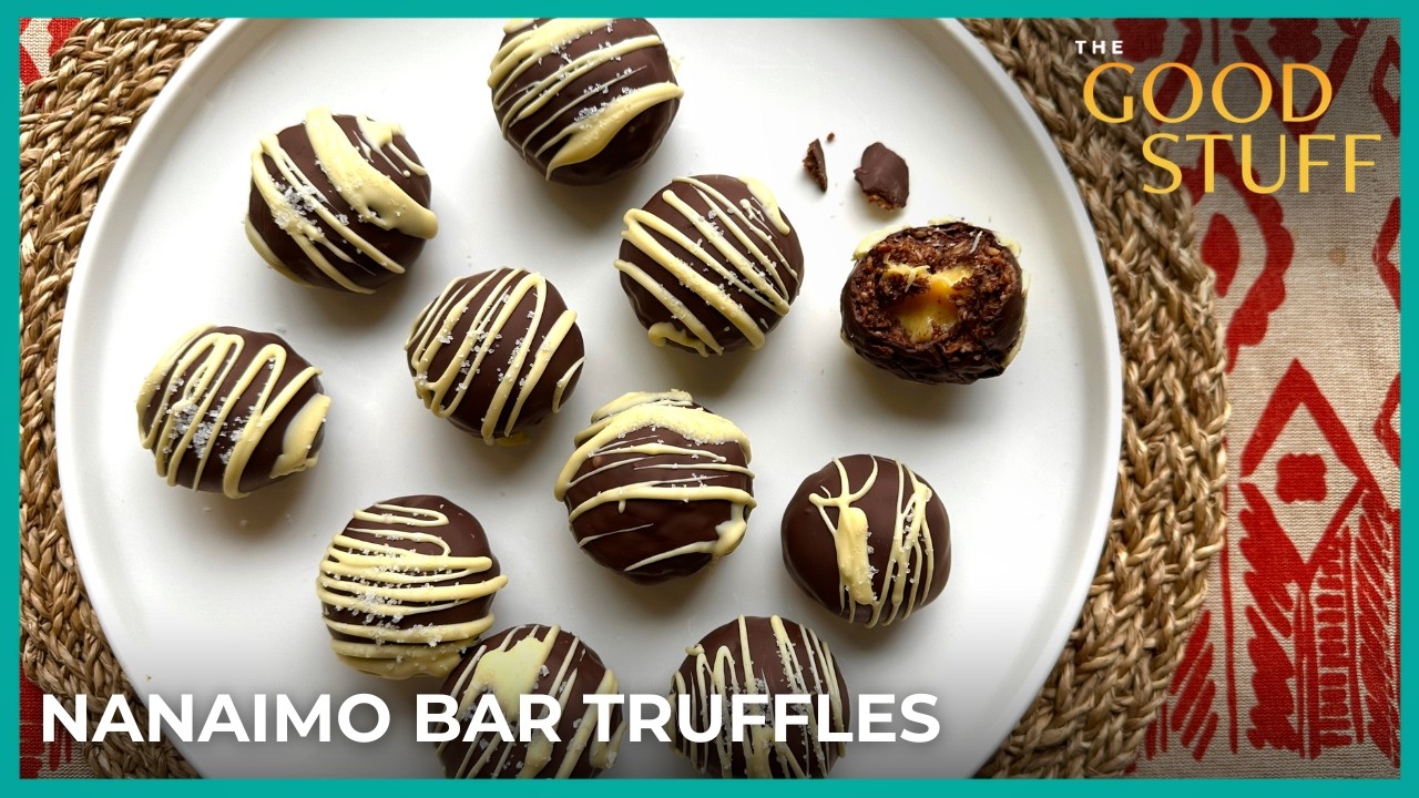 Heavenly Nanaimo Bar Truffles | The Good Stuff with Mary Berg