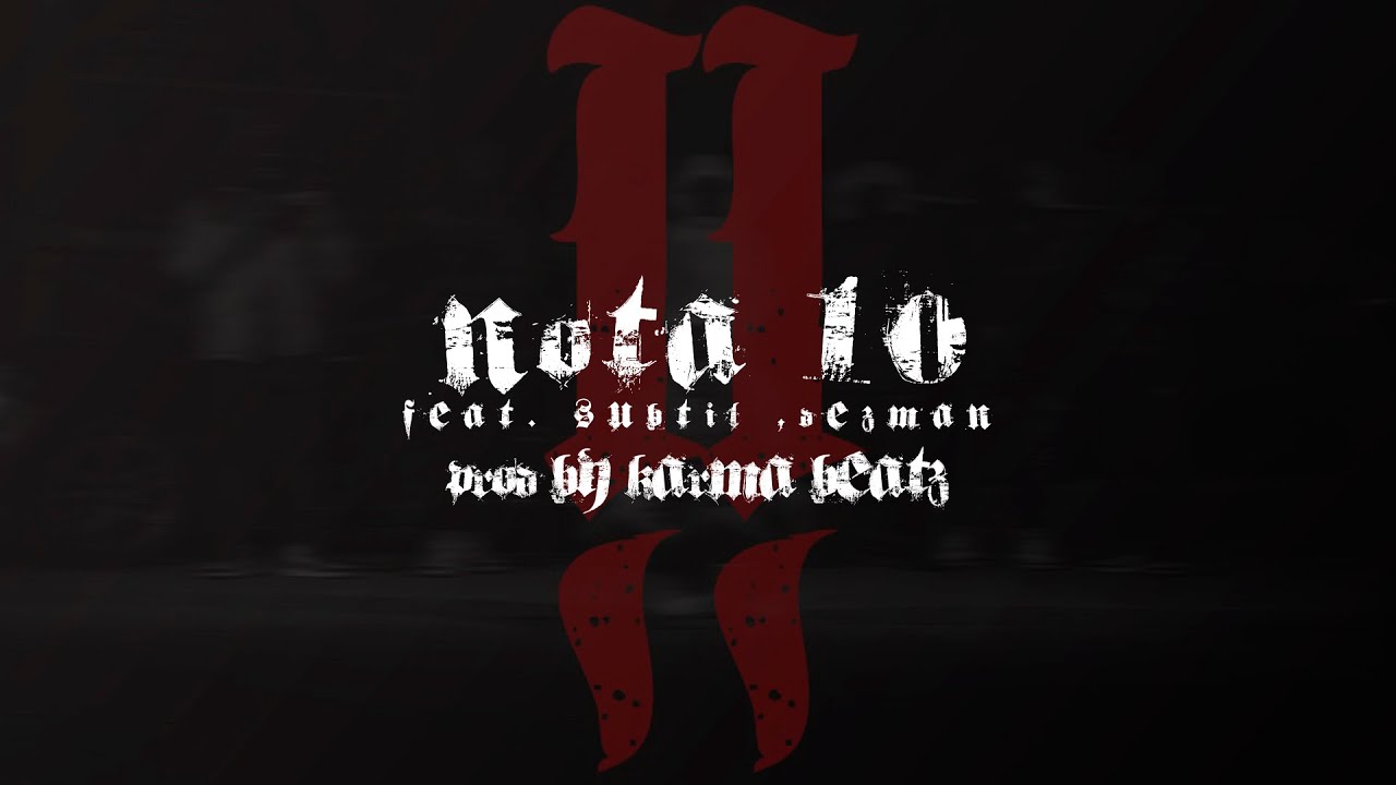 Fizz Escobarra - Nota 10 (feat  Dezman & Subtil) (Prod. Karma Beatz) (Lyric Video)