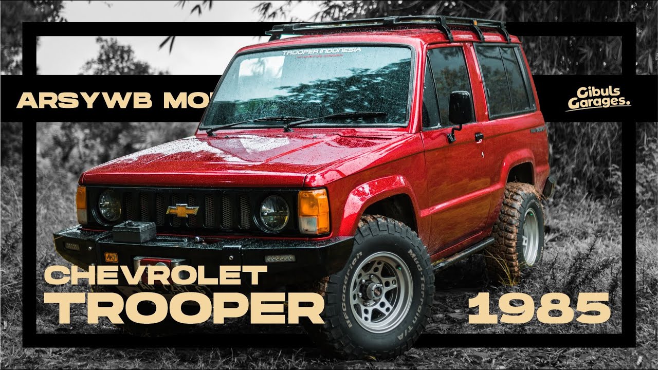 CHEVROLET TROOPER 1985 FULL REVIEW INDONESIA | CIBULS GARAGES REVIEW