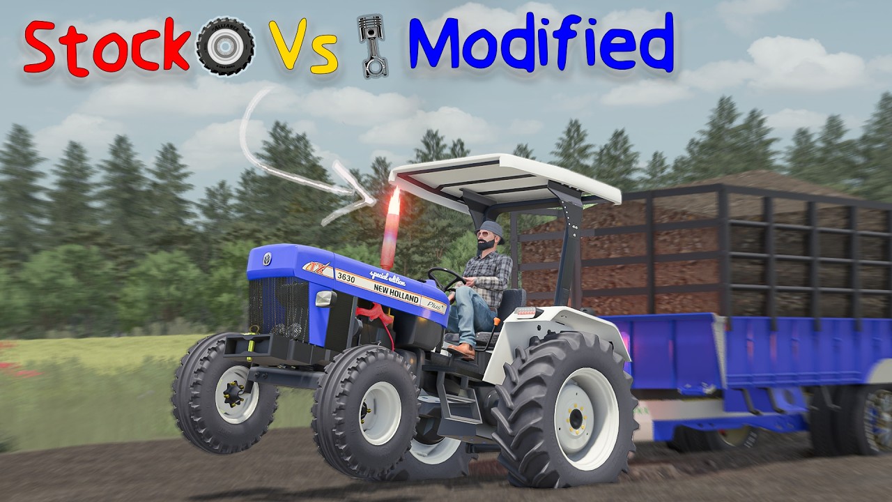 NEW HOLLAND 3630 DE KITI TURBO FIT🔥🐂\\ TESTING NH 3630 TURBO PERFORMANCE