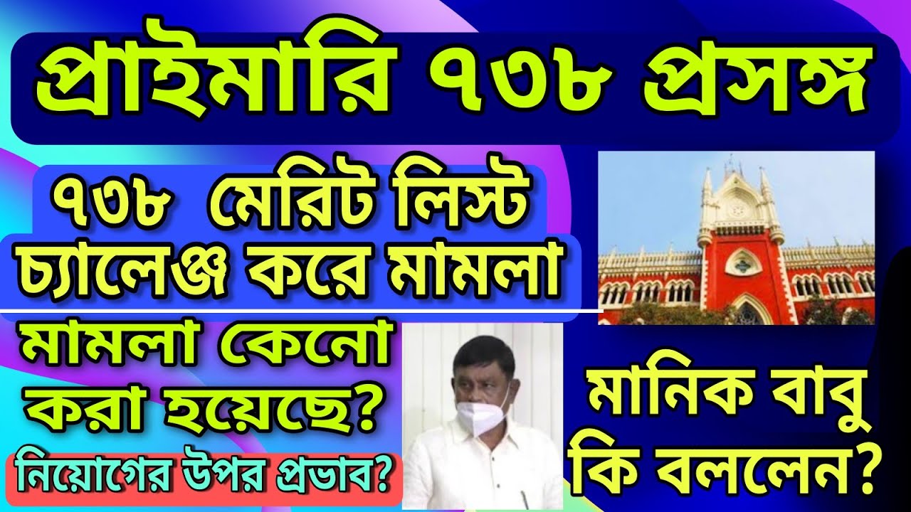Primary 738 merit list challenge case details | Primary 738 appointment letter? |Primary tet news