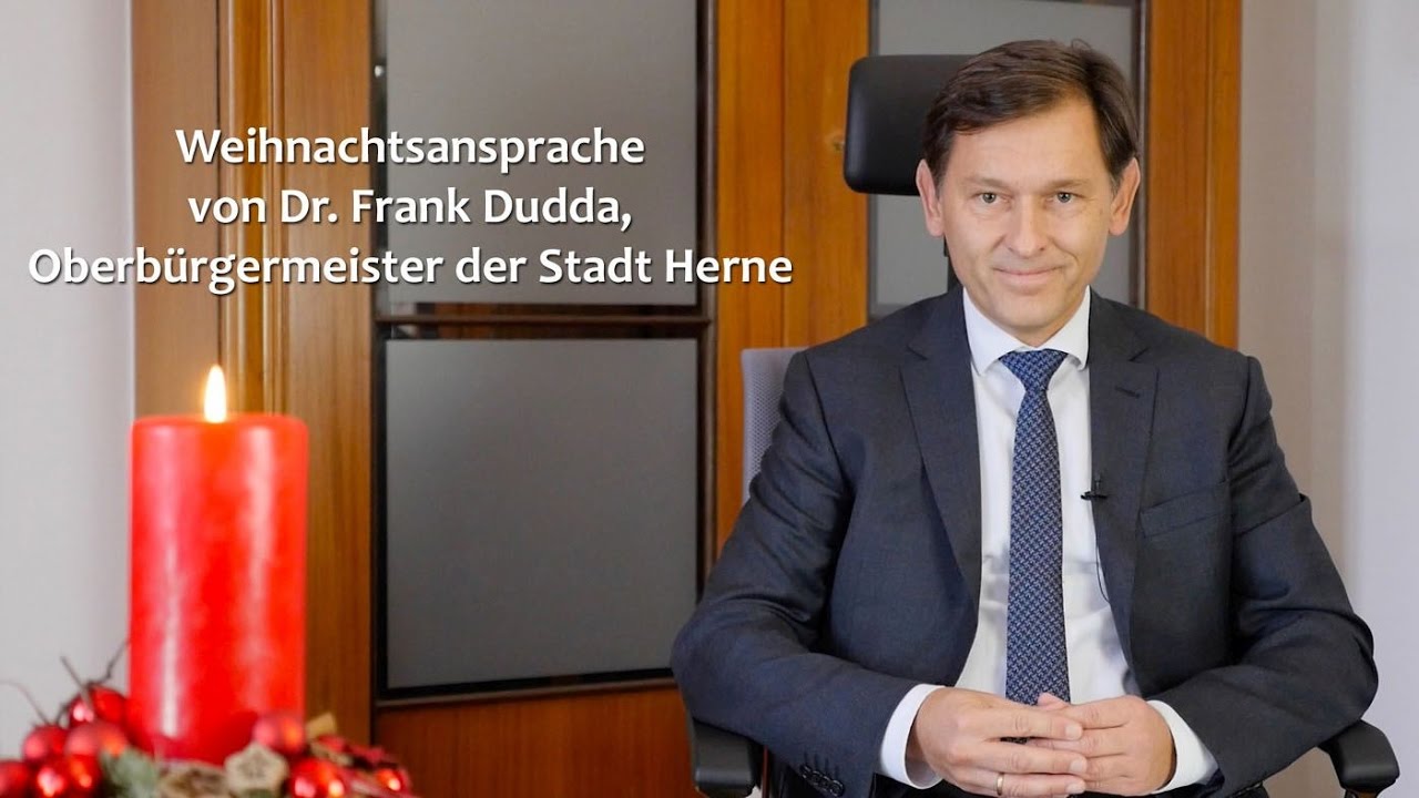 Weihnachtsansprache des Herner Oberbürgermeisters 2016