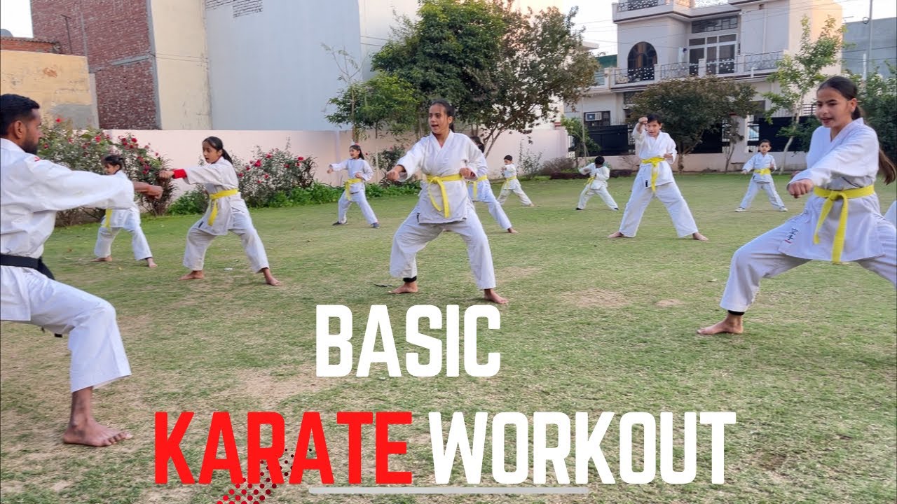 Basic Karate Training | For Beginners |