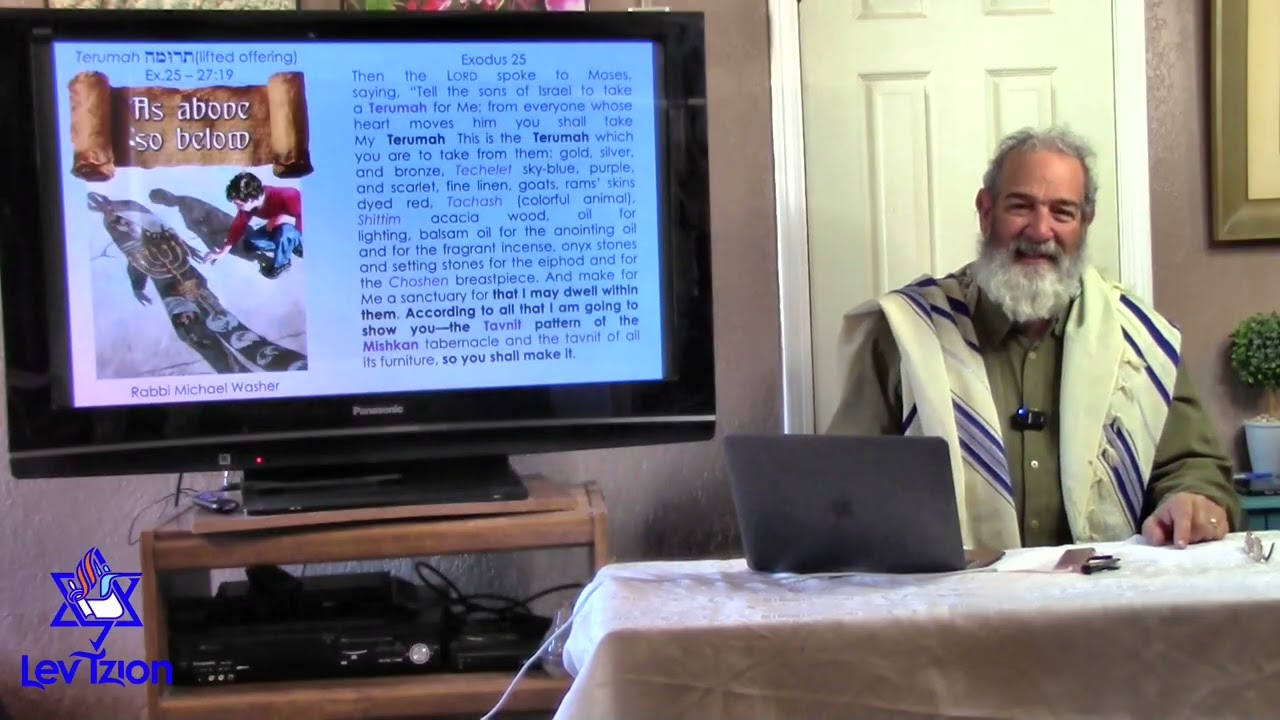 2026.02.21 Parashat Terumah (lifted offering) Ex 25-27:19 As above so below