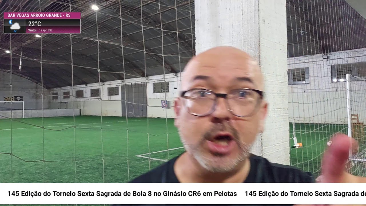 145ª Edição do Torneio Sexta Sagrada de Bola * no Ginásio CR6 em Pelotas - RS 03/03/2026