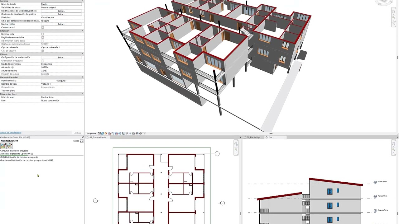 Desarrollo de instalaciones mediante el Plugin Open BIM - Revit, disponible en BIMserver.center