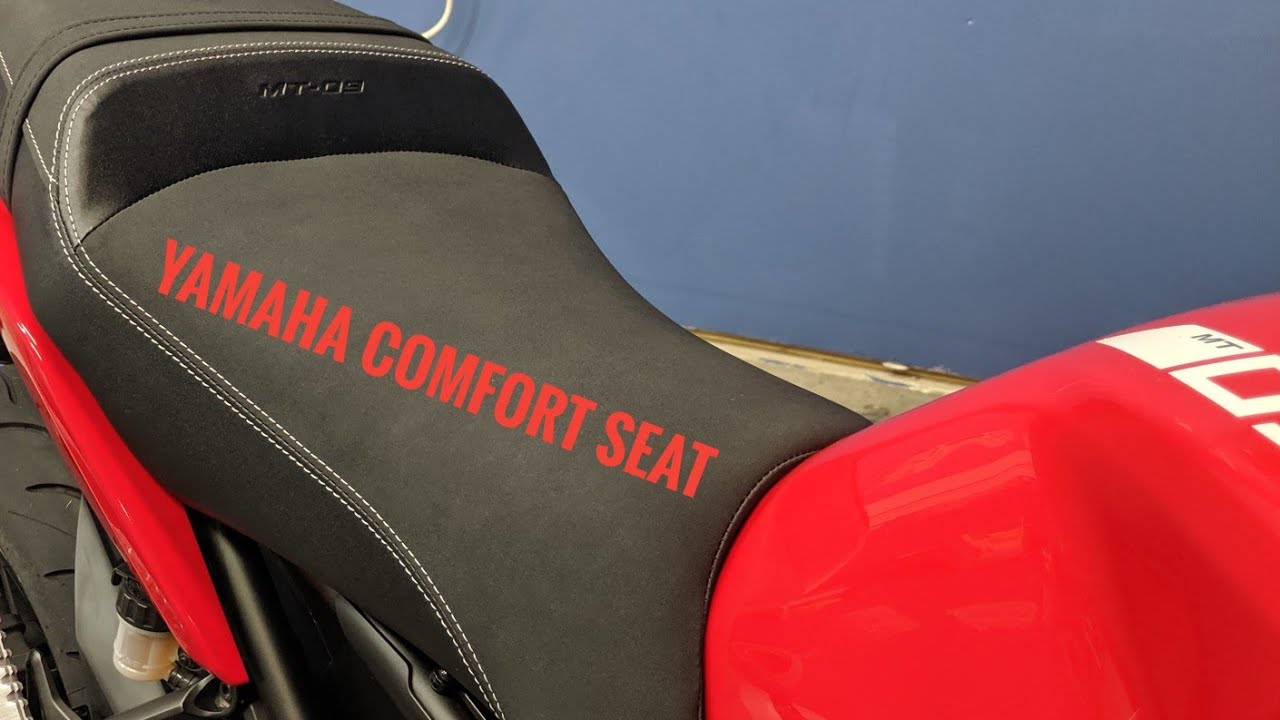 Yamaha FZ-09 & MT-09 OEM Comfort Seat Review and Comparison