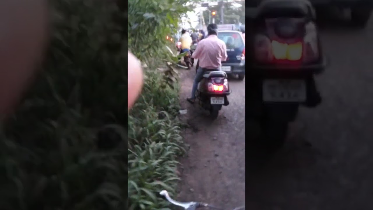 ultimate traffic jam on sangli bushman road