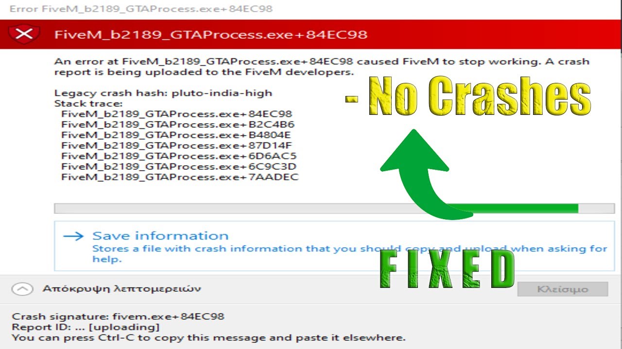 How to Fix All Types of FiveM Crashes
